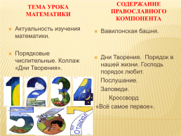 Реализация православного компонента на уроках математики в начальной школе. Содержание текстовых задач, слайд 11