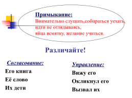 Типы связи слов в словосочетании. (Урок повторения и подготовки к ЕГЭ). Подчинительные словосочетания, слайд 14