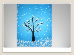 Зимние деревья.. Рисуем деревья., слайд 8