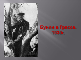 Иван Алексеевич Бунин (1870 – 1953), слайд 22