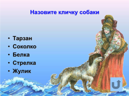 «По дорогам сказок» викторина по сказкам А.С. Пушкина. (1799 – 1837), слайд 24