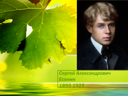 Сергей Александрович Есенин 1895-1925, слайд 1
