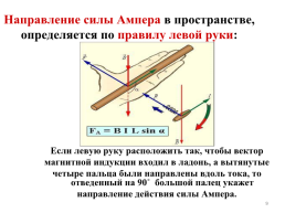 Сила Ампера. Применение силы Ампера, слайд 9