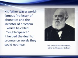 Alexander Graham Bell, слайд 4
