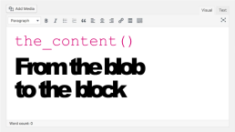 Templates &. Plugins &. Blocks, oh my!. Creating the theme that thinks of everything, слайд 48