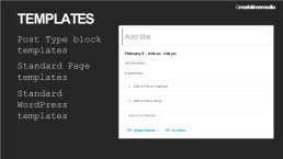 Templates &. Plugins &. Blocks, oh my!. Creating the theme that thinks of everything, слайд 60
