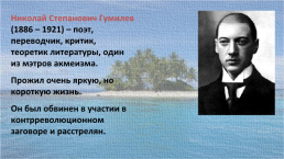 Мир образов Николая Гумилева, слайд 2