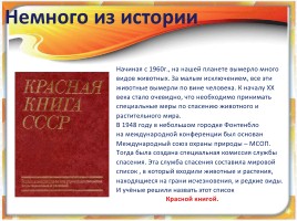 Исчезающие растения и животные, слайд 3