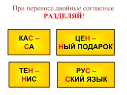 Правописание слов с удвоенными согласными. Урок русского языка в 3 классе, слайд 11
