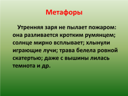 Урок литературы в 6 классе. Роль картин природы в рассказе И.С.Тургенева «Бежин луг», слайд 18