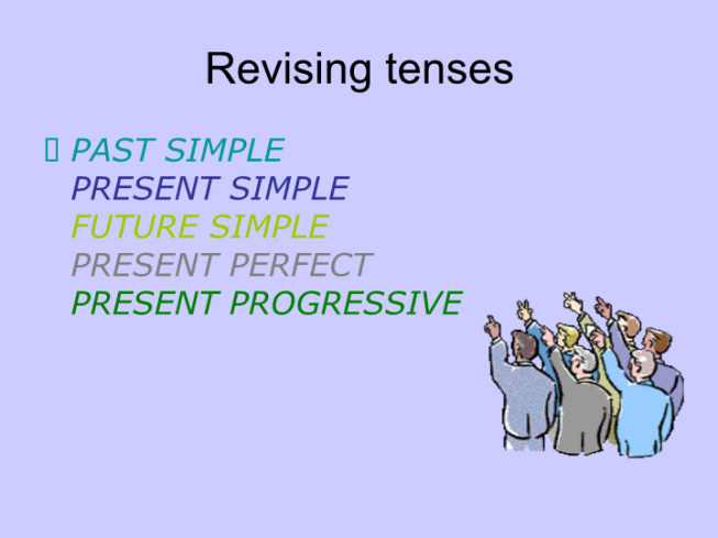 Past tenses revision