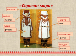 Марийский национальный костюм, слайд 17