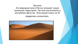 Природные зоны России- пустыня., слайд 2