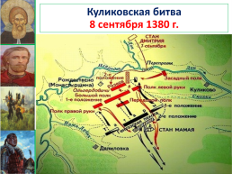 Объединение Русских земель вокруг Москвы. Куликовская битва. Урок №29, слайд 8