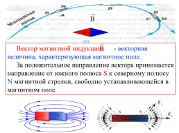 Линия поле направлений