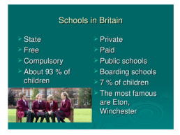 Schools in Britain, слайд 5