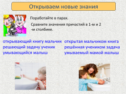 Урок русского языка в 7 классе. Действительные и страдательные причастия, слайд 11