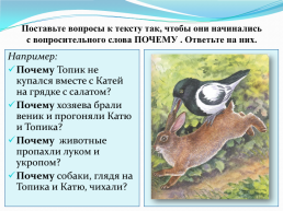 Н.И.Сладков: с любовью и уважением к природе. «Топик и катя», слайд 11