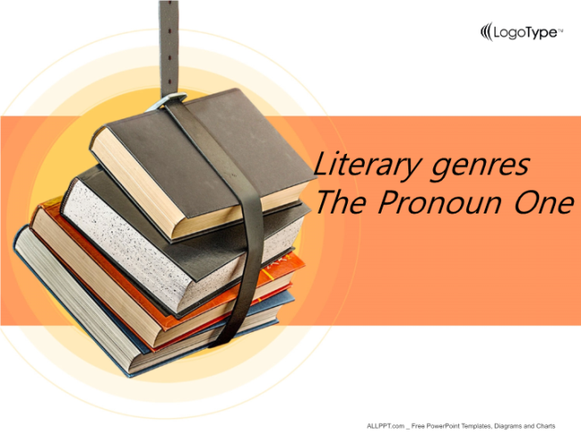 Literary genres the pronoun one