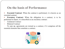 Types of contract, слайд 5