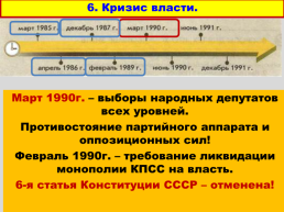Перестройка и распад СССР 1985 -1991 годы, слайд 56