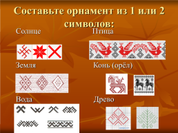Орнамент. Символы в русском орнаменте, слайд 14