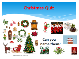 Christmas quiz, слайд 4