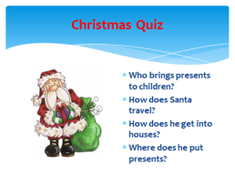 Christmas quiz, слайд 8