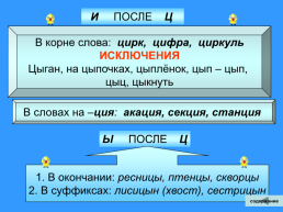 Таблицы русский язык, слайд 22