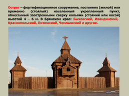 Брянский край – пограничный край Московского государства в XVI-XVII в.в., слайд 21