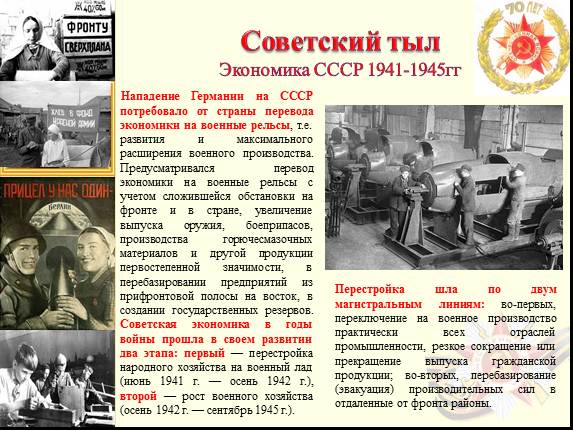 Советский тыл в годы Великой Отечественной войны