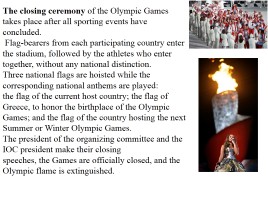 Olympic Games, слайд 16