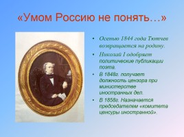Тютчев Федор Иванович 1803-1873 гг., слайд 13