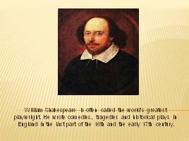 William Shakespeare, слайд 2