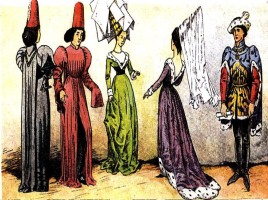 Готический стиль в одежде Средневековья, слайд 19