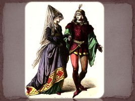 Готический стиль в одежде Средневековья, слайд 43