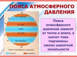 Воздушные пояса планеты, слайд 8