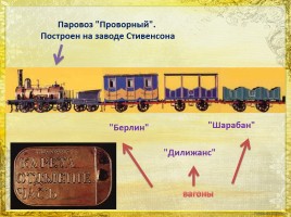 История первой железной дороги в России, слайд 9