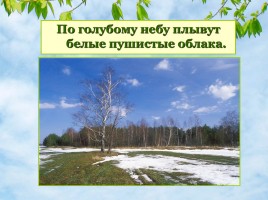 Урок развития речи в 3 классе «Весна пришла», слайд 7