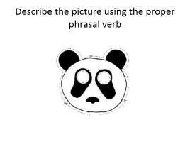 Phrasal verb «to cut», слайд 23