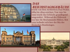 Eine Reise durch die Bundesrepublik Deutschland - Путешествие по Берлину, слайд 5