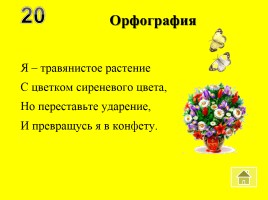 Внеклассное мероприятие по русскому языку «Волшебный квадрат», слайд 32