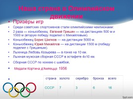 Внеклассное мероприятие «Олимпийский огонь в наших сердцах», слайд 8