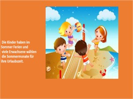 Проектная работа по курсу немецкий язык «Die Jahreszeiten», слайд 13