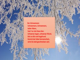 Проектная работа по курсу немецкий язык «Die Jahreszeiten», слайд 8