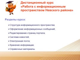 Дистанционное образование Невского района, слайд 7