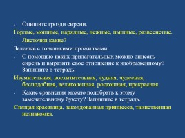 Сочинение-описание по картине П.П. Кончаловского «Сирень в корзине», слайд 13
