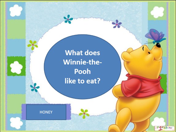 Beginner quiz «Winnie-the-Pooh»