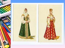 Мужские и женские образы в народных костюмах - Русский народный костюм, слайд 4