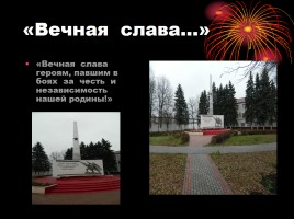 Памятники героям Великой Отечественной Войны в Тамбовской области, слайд 8